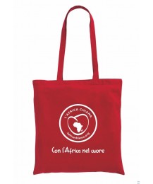 Borsa Shopper Solidale Con L'Africa nel Cuore