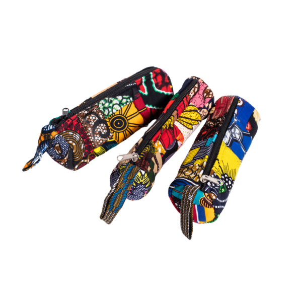 Astucci africani in stoffa kitenge