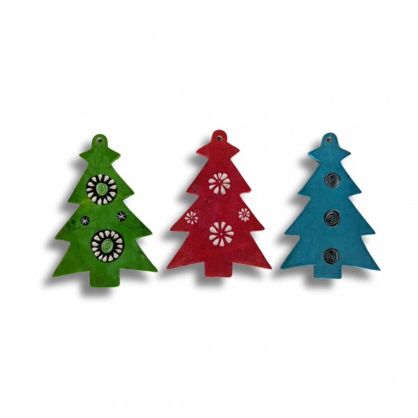 Decorazioni di Natale Solidali in pietra saponaria