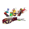 Portachiavi in stoffa africana kitenge
